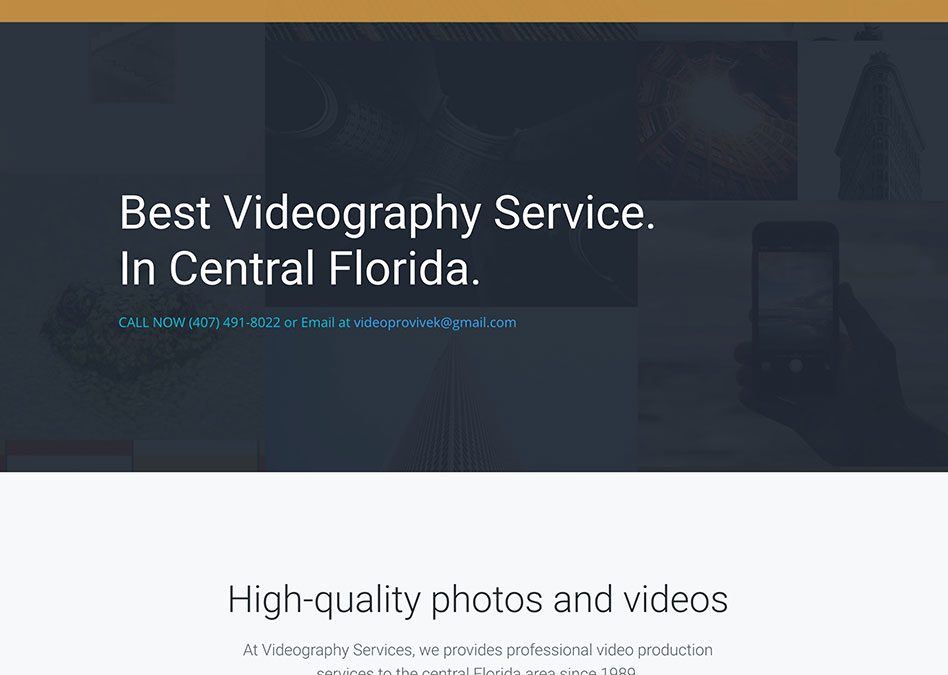 Our Work – Videography Services