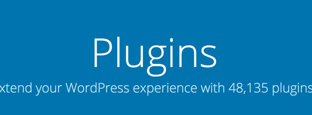 WordPress Plugins I uses
